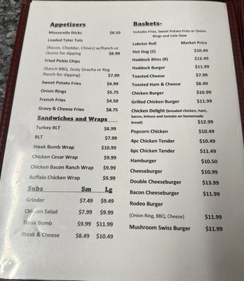 Menu photo 2 Aunnie Ashley's Variety Lincoln, ME Menu photo 2 Aunnie Ashley's Variety Lincoln, ME