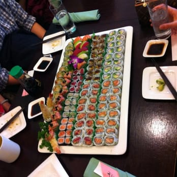 Genki Ya - Cambridge - Birthday platter of sushi (for 12) - Sushi Bars Near Me - Cambridge, Massachusetts Genki Ya - Cambridge - Birthday platter of sushi (for 12) - Sushi Bars Near Me - Cambridge, Massachusetts