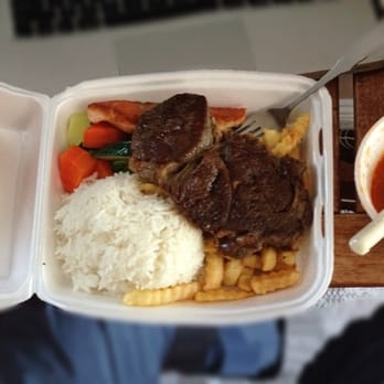 Angel Cafe - Ribeye steak, Salmon fillet black pepper sauce lunch - Cantonese Near Me - Vancouver, British Columbia Angel Cafe - Ribeye steak, Salmon fillet black pepper sauce lunch - Cantonese Near Me - Vancouver, British Columbia