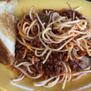Back Street Cafe - Spaghetti special on Thursdays.... Yummy! - Cafes Near Me - Loris, South Carolina