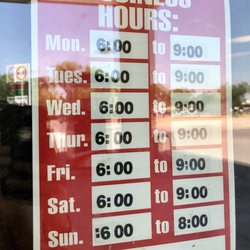 Alon - Hours: Mon-Sat 6a-9p, Sun 6a-8p