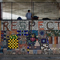 Washington Street Skate Park - Love the art at this skatepark!