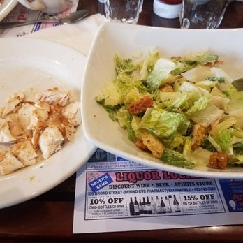 Nevada Diner Restaurant - Ceasar salad with the warm chicken on side as to not wither the lettuce.. - Diners Near Me - Bloomfield, New Jersey Nevada Diner Restaurant - Ceasar salad with the warm chicken on side as to not wither the lettuce.. - Diners Near Me - Bloomfield, New Jersey