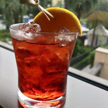 Deep Blu Seafood Grille - Negroni. 10/2/2020 - Seafood Near Me - Orlando, Florida