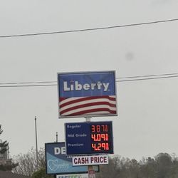Liberty Service Station - Cash price