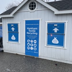 Unionville Recycling Depot - Dropped off textiles
