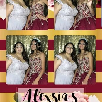 Memories Delight Photo Booth - My daughter and I taking a photo for her quinceanera - Photo Booth Rentals Near Me