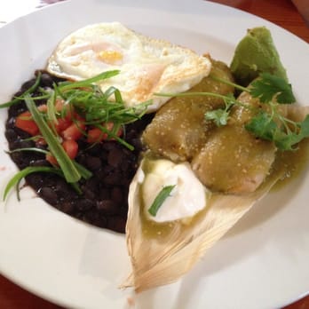Orphan - Breakfast tamales with green sauce. - Breakfast & Brunch Near Me - Sacramento, California