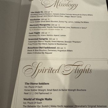 Morton's The Steakhouse - Menu 11/25 - Steakhouses Near Me - Miami, Florida Morton's The Steakhouse - Menu 11/25 - Steakhouses Near Me - Miami, Florida