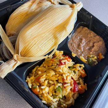 Centro Basco - Homemade chicken and pork tamales with rice and beans! - Basque Near Me - Chino, California Centro Basco - Homemade chicken and pork tamales with rice and beans! - Basque Near Me - Chino, California