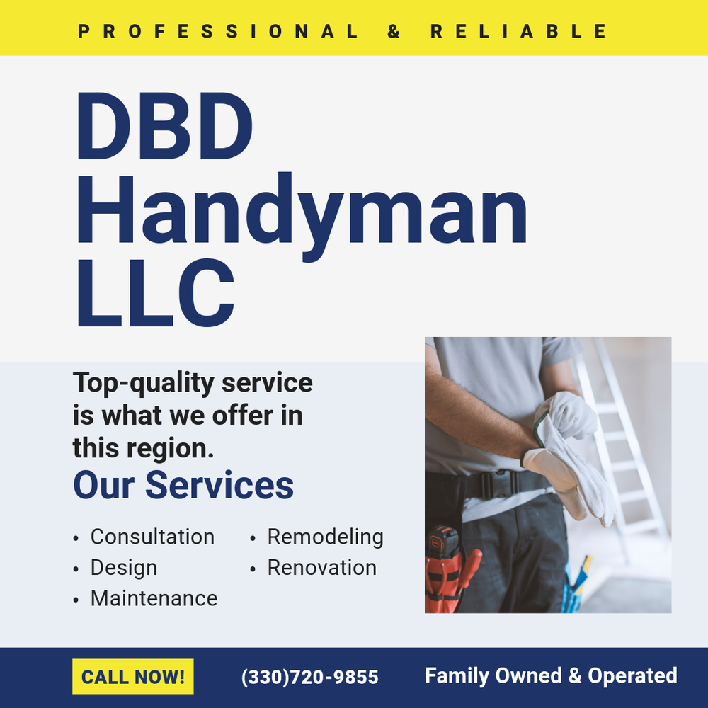 Slide of DBD Handyman Services