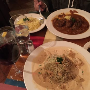 DishDash - Biriyani dejaj with freekeh. Sorry, can't remember what my sister had but it was lamb and basmati rice . - Middle Eastern Near Me - Sunnyvale, California