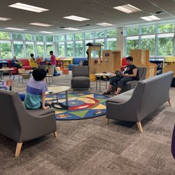 Edmonton Public Library - Lois Hole - Toddler/kids section of the library