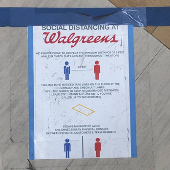 Walgreens - Remember to maintain social distancing inside stores - Drugstores Near Me - Newark, New Jersey