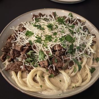 Oleum - Miso Mushroom Bucatini - Vegan Near Me - Baltimore, Maryland