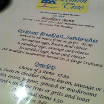 Lemon Tree - Breakfast & Brunch Near Me - Vero Beach, Florida Lemon Tree - Breakfast & Brunch Near Me - Vero Beach, Florida