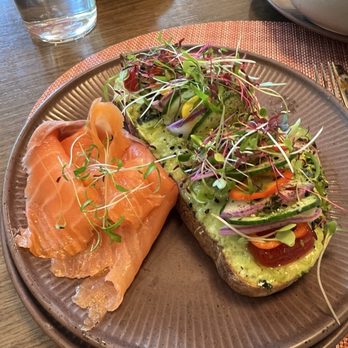 Piper - Avocado Toast and House Cured Smoked Salmon - New American Near Me - Oceanside, California