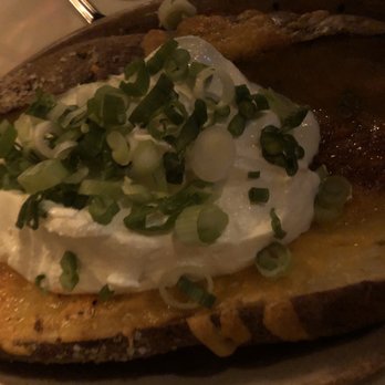 Three OAK Steakhouse - Loaded bake potato - Steakhouses Near Me - Easton, Pennsylvania Three OAK Steakhouse - Loaded bake potato - Steakhouses Near Me - Easton, Pennsylvania