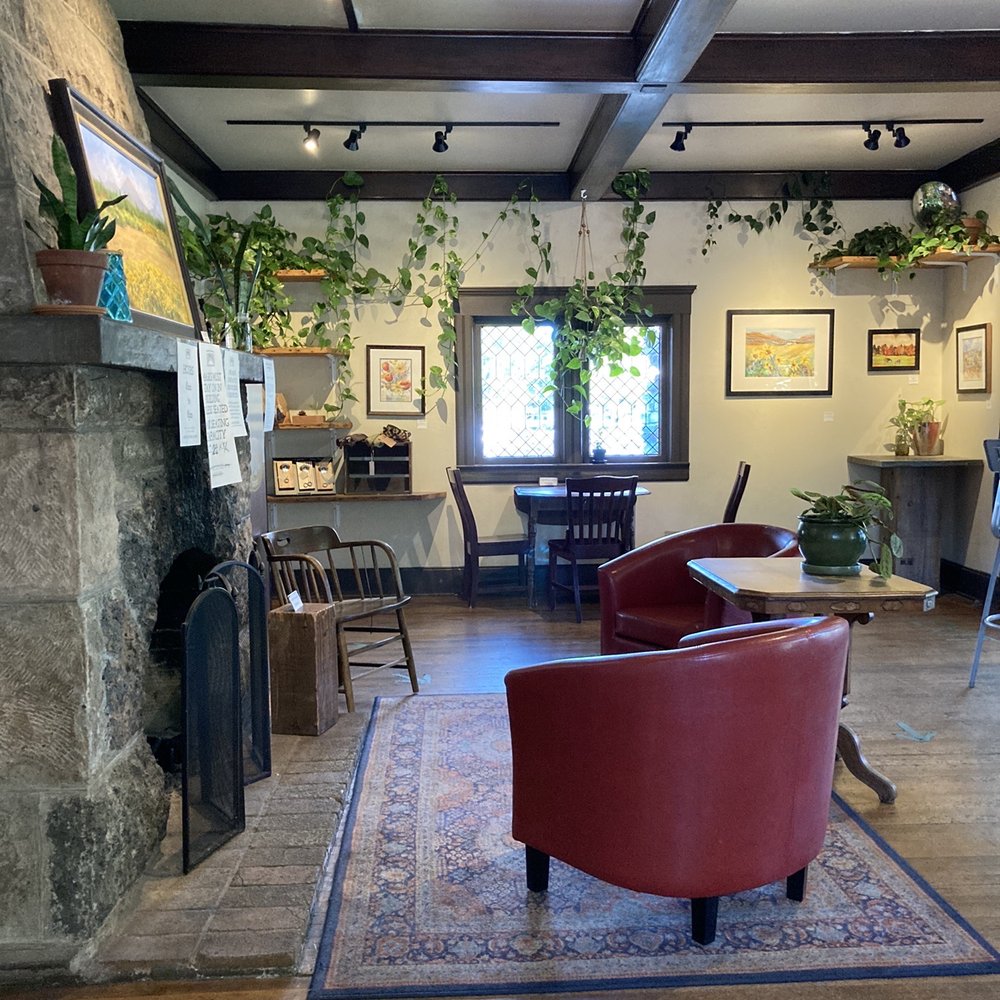 The Commons Cafe and Taproom - One of the indoor seating areas. Cute fireplace! - Coffee & Tea Near Me - Bend, Oregon The Commons Cafe and Taproom - One of the indoor seating areas. Cute fireplace! - Coffee & Tea Near Me - Bend, Oregon