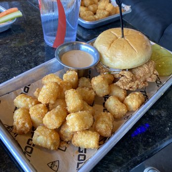 Topgolf - Fried Chicken sandwich - Golf Near Me - The Colony, Texas Topgolf - Fried Chicken sandwich - Golf Near Me - The Colony, Texas