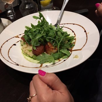 Houlihan's - Scallops with Asparagus Risotto - New American Near Me - Hershey, Pennsylvania Houlihan's - Scallops with Asparagus Risotto - New American Near Me - Hershey, Pennsylvania