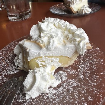 The Cactus Room Restaurant - The pie. I started eating, so I messed it up. You can see the key lime too. - American Near Me - Virgin, Utah The Cactus Room Restaurant - The pie. I started eating, so I messed it up. You can see the key lime too. - American Near Me - Virgin, Utah
