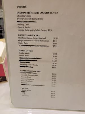 Menu photo 2 Hudson's Cookies Newport Beach, CA
