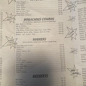 Bubbalou's Bodacious BBQ - Barbeque Near Me - Altamonte Springs, Florida