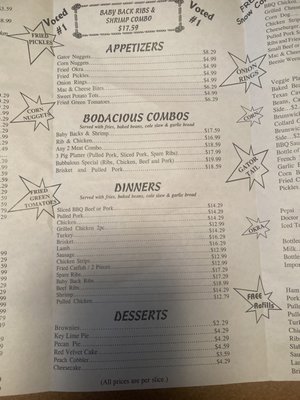 Menu photo 6 Bubbalou's Bodacious BBQ Altamonte Springs, FL