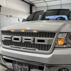 Elite Auto Custom Services - After market Ford f150 grill led light installation.
