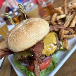 Cheddar Bacon Burger
