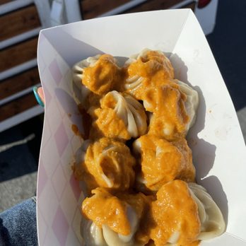 Off the Grid Fort Mason Center - Chicken momos - Food Trucks Near Me - San Francisco, California Off the Grid Fort Mason Center - Chicken momos - Food Trucks Near Me - San Francisco, California