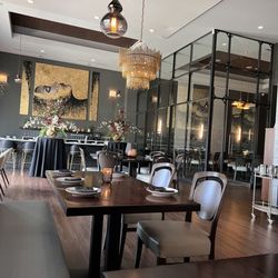 Ambli Global Cuisine - DTC - It is very warm and inviting.