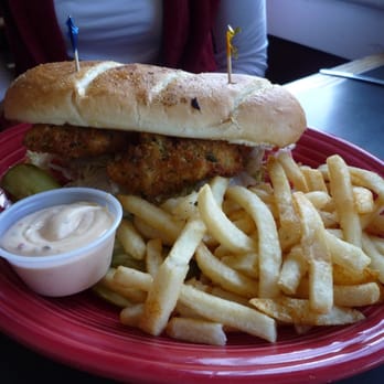 Lowell's Restaurant - Cod sandwich with panko breading. - American Near Me - Seattle, Washington
