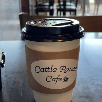 Cattle Ranch Cafe - Decaf signature latte small size. - Breakfast & Brunch Near Me - Chino, California Cattle Ranch Cafe - Decaf signature latte small size. - Breakfast & Brunch Near Me - Chino, California
