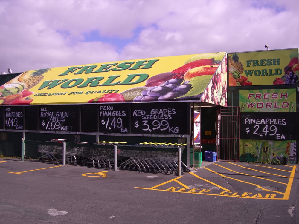 FRESH FRUIT WORLD Updated September 2024 270 Dominion Rd, Auckland
