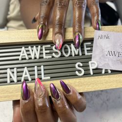 Awesome Nail & Spa - NINA is my nail tech  she's detailed, professional, and has a lovely personality. I would recommend this place.