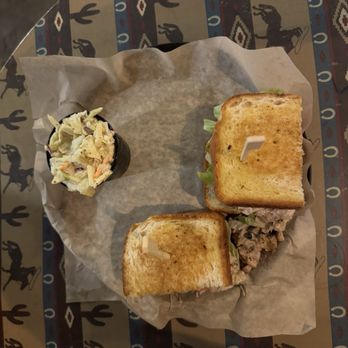 Tortilla Flat Superstition Saloon - Chicken salad sandwich with cole slaw - American Near Me - Tortilla Flat, Arizona
