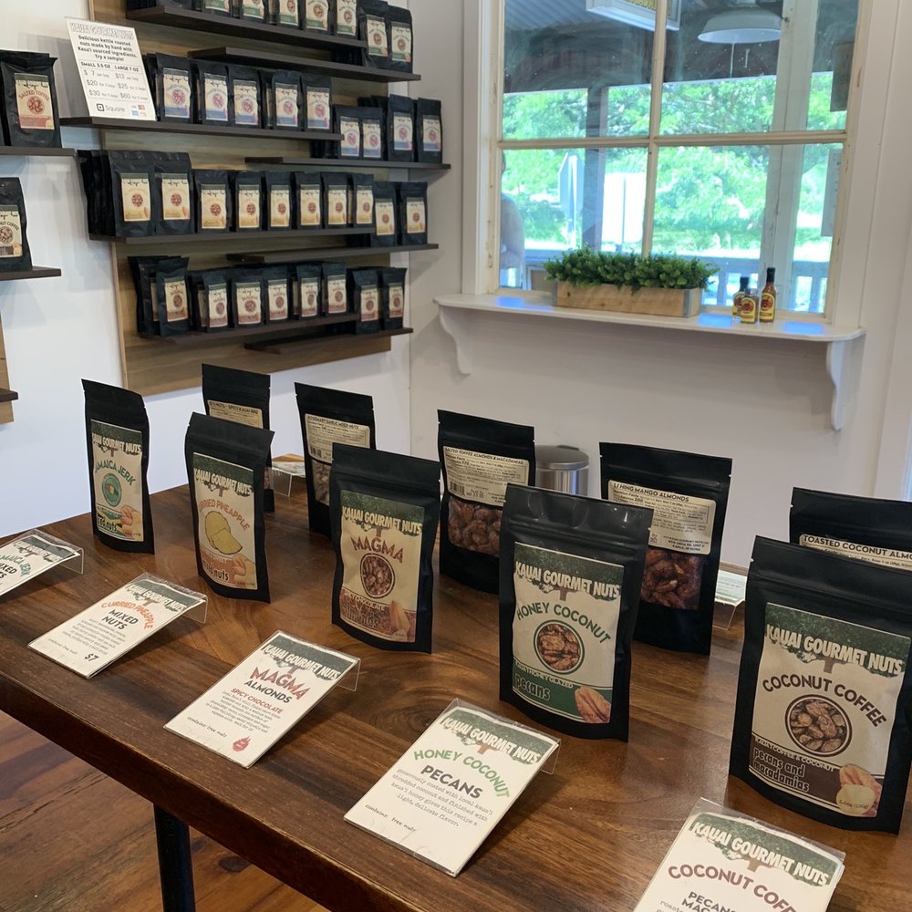 Kauai Gourmet Nuts - So many flavors - Specialty Food Near Me - Koloa, Hawaii