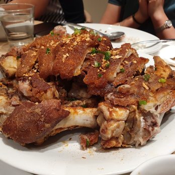 Manam - Crispy Pata with Garlic-Chili Bits - Filipino Near Me - Quezon City, NCR