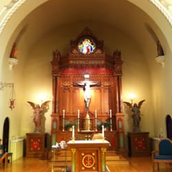 St Mary of Celle Church - The sanctuary, presbytery, at St. Mary of Celle.