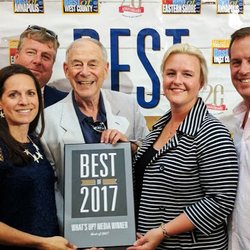 Hague Quality Water of Maryland - Management team accepts the 2017 Best of Annapolis Award