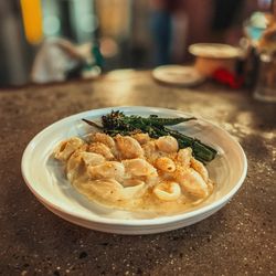 Redlight Redlight Brewpub - Mac n Cheese w/ Broccolini