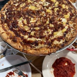 Barbecue chicken pizza Barbecue chicken pizza