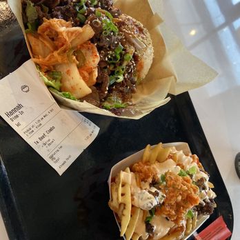 Koja Kitchen Fremont - Beef Bowl with Kamikaze Fries (?) - Korean Near Me - Fremont, California Koja Kitchen Fremont - Beef Bowl with Kamikaze Fries (?) - Korean Near Me - Fremont, California
