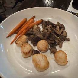 Scallops entree