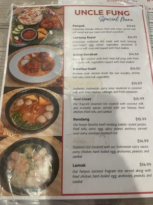 Menu photo 6 Uncle Fung Borneo Eatery Long Beach, CA Menu photo 6 Uncle Fung Borneo Eatery Long Beach, CA