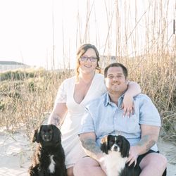 Beauty Bliss - Engagement shoot outside in the sun.