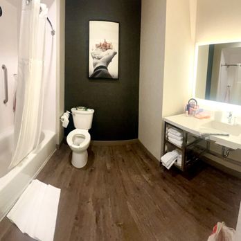 Cambria Hotel Richardson - Dallas - Accessible bathrm spacious, just note that this hotel does not have roll in shower access (oddly only tubs avail in accessible rm) - Hotels Near Me - Richardson, Texas Cambria Hotel Richardson - Dallas - Accessible bathrm spacious, just note that this hotel does not have roll in shower access (oddly only tubs avail in accessible rm) - Hotels Near Me - Richardson, Texas