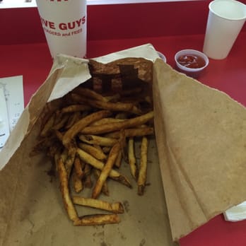 Five Guys - Salt them in the bag, shake em up and enjoy - Burgers Near Me - Doral, Florida Five Guys - Salt them in the bag, shake em up and enjoy - Burgers Near Me - Doral, Florida